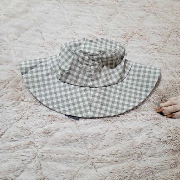 Abercrombie & Fitch Bucket Hat, Green and White, OS - Picture 4 of 5
